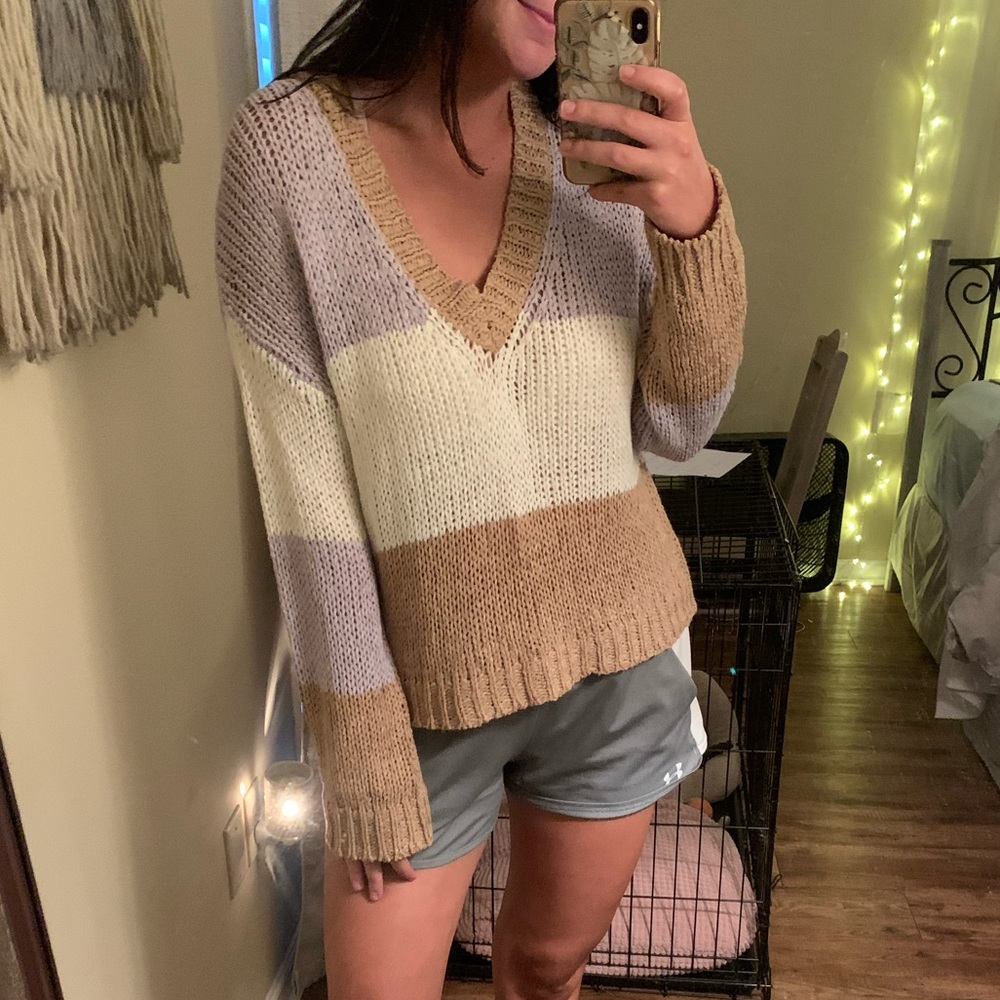 Stripped sweater